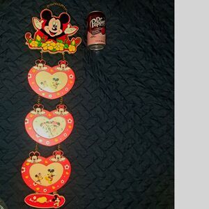 VINTAGE! FABULOUS FIND & RARE MICKE MOUSE VINTAGE Working Clock-Picture Frames